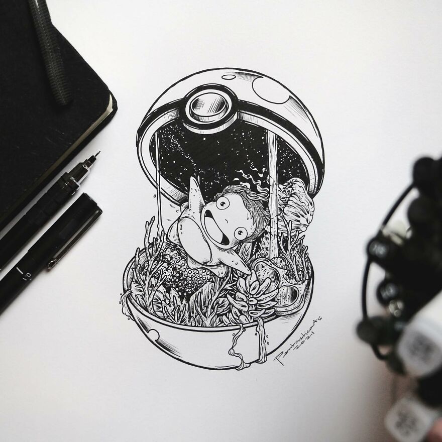 I Draw Surreal Illustrations That Have A Hidden Meaning If You Look Closely (43 Pics)