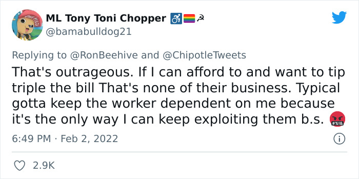 Man Slams Chipotle For Capping Delivery Driver Tips At 50%, Chipotle Explains Why But Their Answer Seems To Anger People Even More