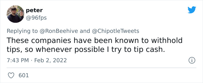 Man Slams Chipotle For Capping Delivery Driver Tips At 50%, Chipotle Explains Why But Their Answer Seems To Anger People Even More