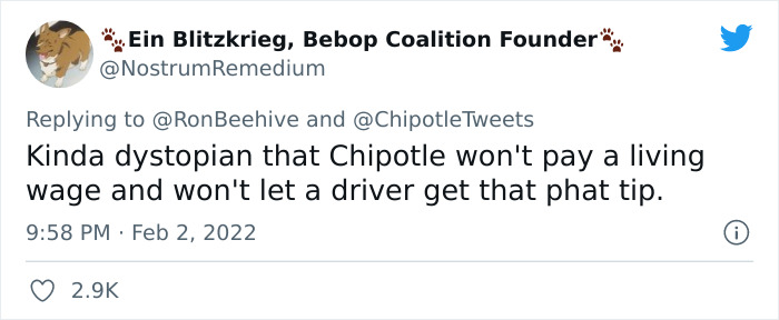 Man Slams Chipotle For Capping Delivery Driver Tips At 50%, Chipotle Explains Why But Their Answer Seems To Anger People Even More