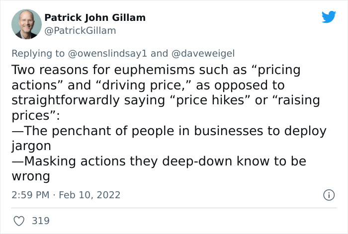 Economist Is Disgusted By These CEOs Who Brag About Their High Prices While Blaming Inflation, Exposes Them On Twitter