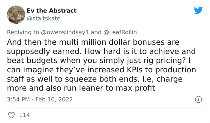 Economist Is Disgusted By These CEOs Who Brag About Their High Prices While Blaming Inflation, Exposes Them On Twitter