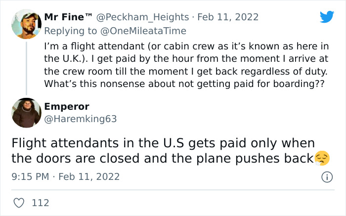 "Should Workers Be Paid While Doing Work?": Flight Attendants In The US Not Getting Paid Until The Plane Door Closes Sparks Debate Online