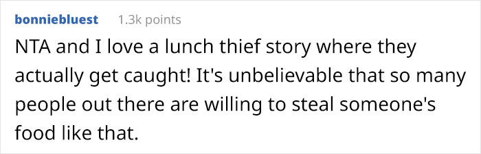 Man Steals Coworker&rsquo;s Food And She Yanks It From Under His Nose, Embarrassing Him In Front Of His Colleagues
