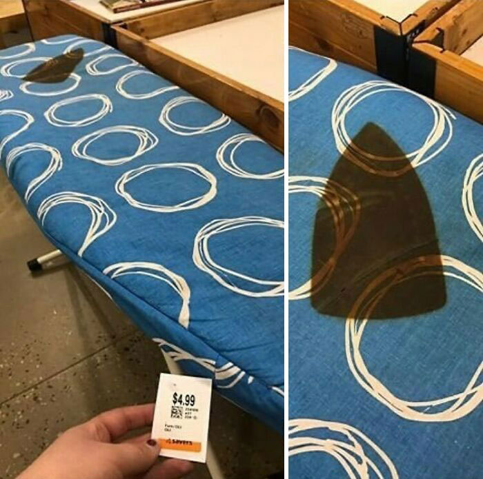 Donado simplemente porque era un recordatorio constante de esa vez que casi quemaron la casa