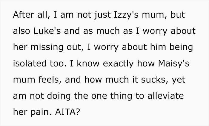 10 Y.O. Doesn’t Want To Be The Carer Of Her Special Needs Classmate During A School Trip But The Classmate’s Mom Doesn’t Care 10 Y.O. Doesn’t Want To Be The Carer Of Her Special Needs Classmate During A School Trip But The Classmate’s Mom Doesn’t Care