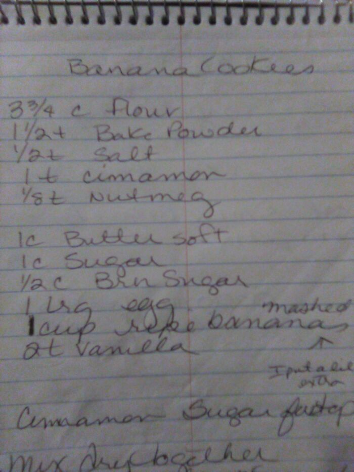 A Recipe I Jotted Down. And They Are Delicious!