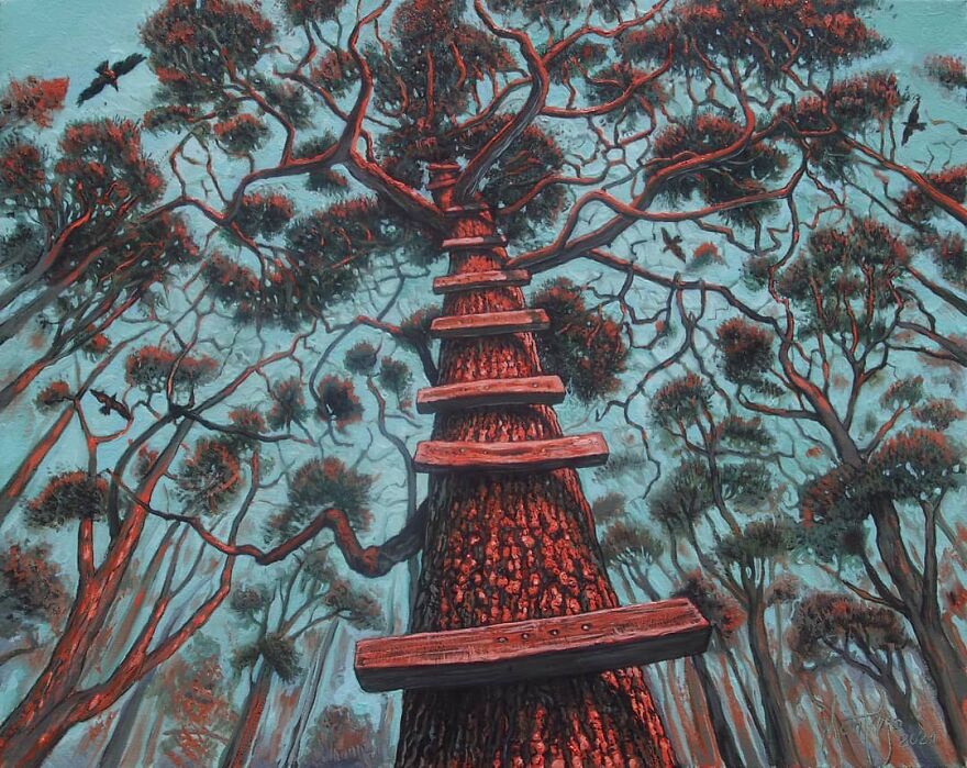 I'm A Painter From Serbia Who Specializes In Magical Realism