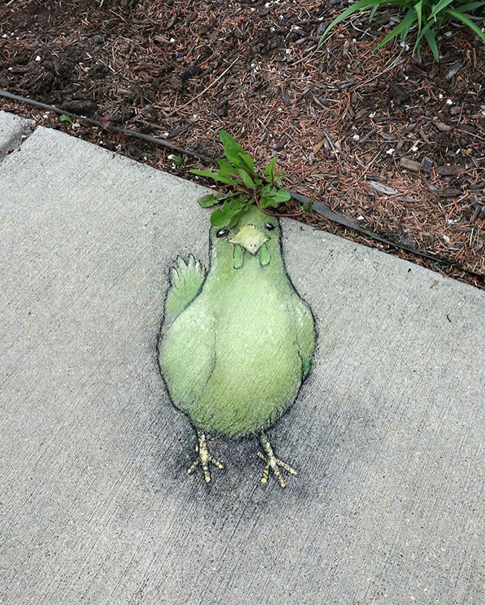 This Artist Continues To Brighten Up The Streets Of His City With His Adorable Chalk Art (130 New Pics)