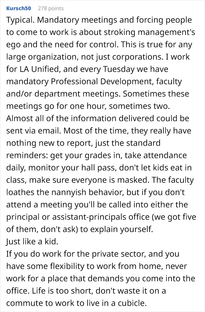 CEO Tells Employees To &ldquo;Go Somewhere Else&rdquo; If They Want To Work From Home And They Understood The Assignment