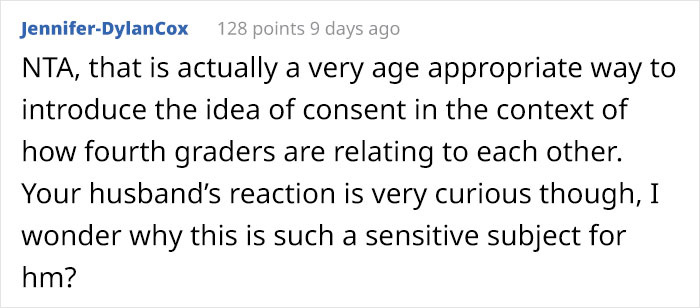 "Just Innocent Playground Fun": Concerned Mother Turns To The Internet After Being Blamed For Taking Child's Understanding Of Consent Too Seriously