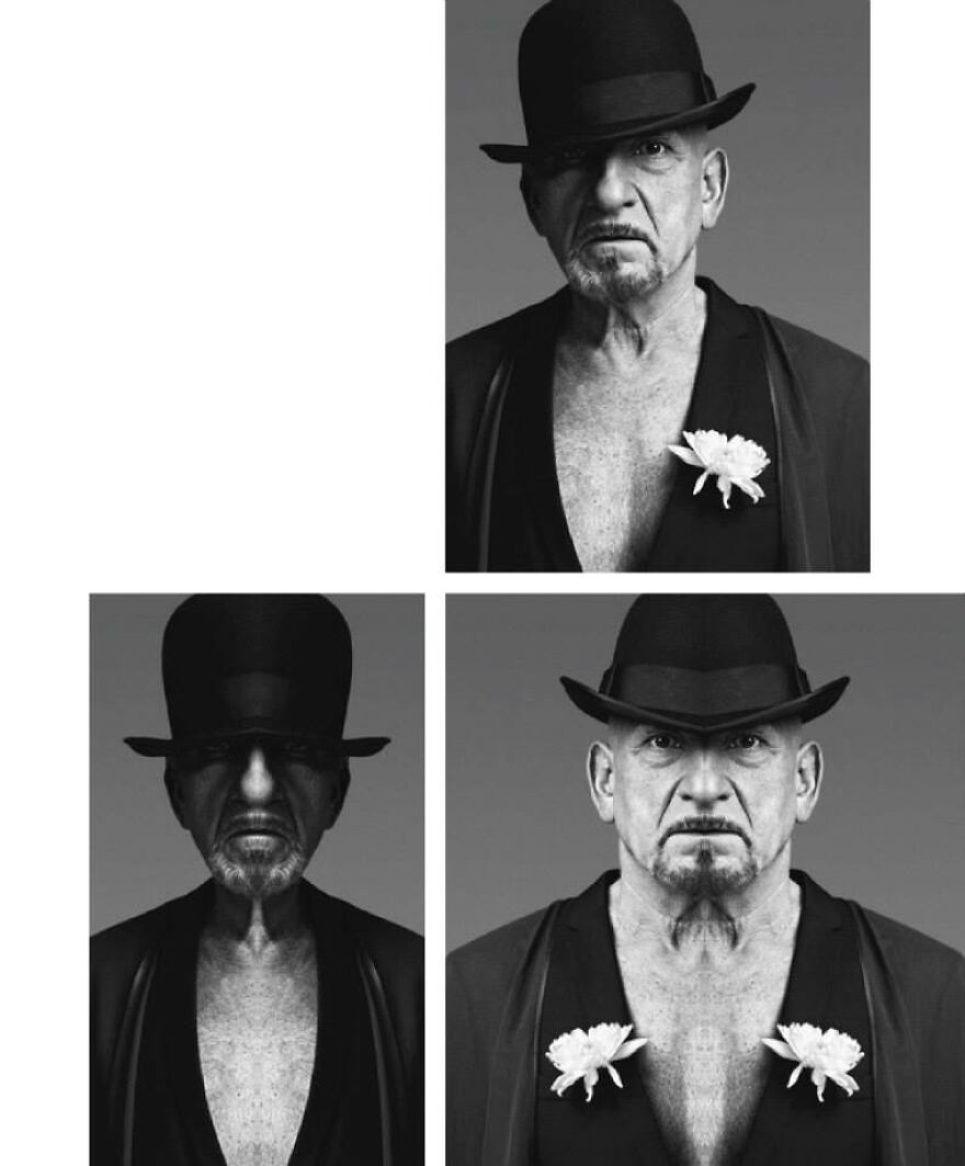 I Created Mirror Images Of Some Famous People