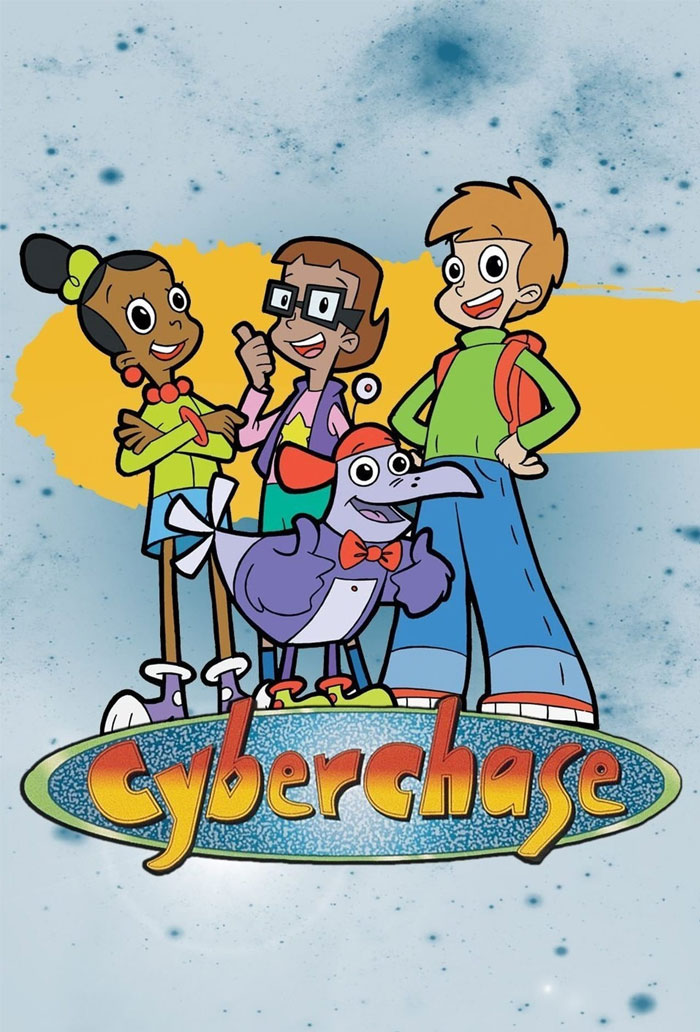 Poster for "Cyberchase" featuring main characters