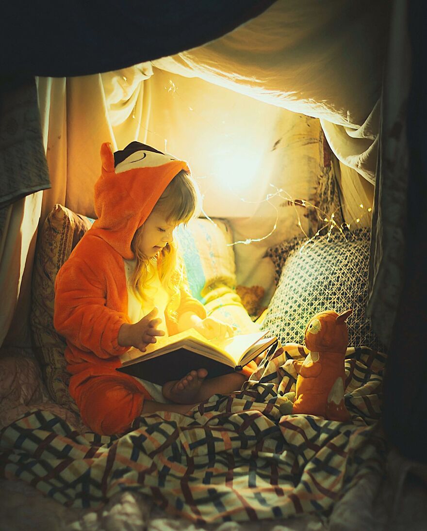 We Adopted A Girl With Down Syndrome A Year Ago, I Love To Photograph Her In Costumes That I Designed (39 Pics)