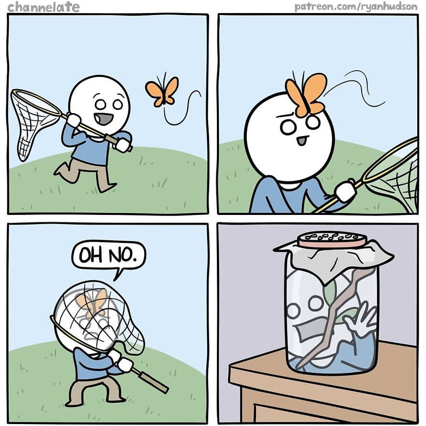 43 Hilarious New Ryan Hudson Comics That Draw The Secret And Dark Side Of Things