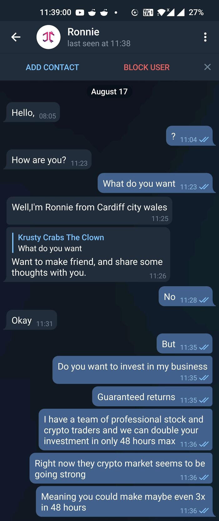 When You Just Know So You Reverse The Roles