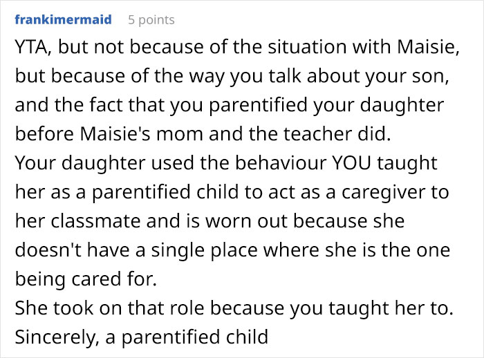 10 Y.O. Doesn’t Want To Be The Carer Of Her Special Needs Classmate During A School Trip But The Classmate’s Mom Doesn’t Care 10 Y.O. Doesn’t Want To Be The Carer Of Her Special Needs Classmate During A School Trip But The Classmate’s Mom Doesn’t Care