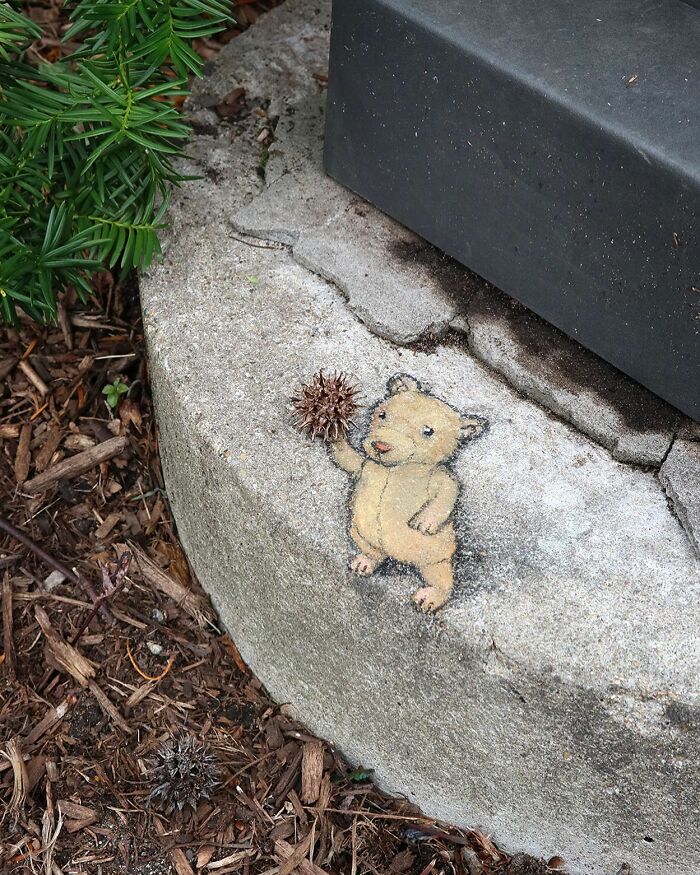 This Artist Continues To Brighten Up The Streets Of His City With His Adorable Chalk Art (130 New Pics)