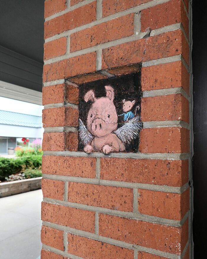 This Artist Continues To Brighten Up The Streets Of His City With His Adorable Chalk Art (130 New Pics)