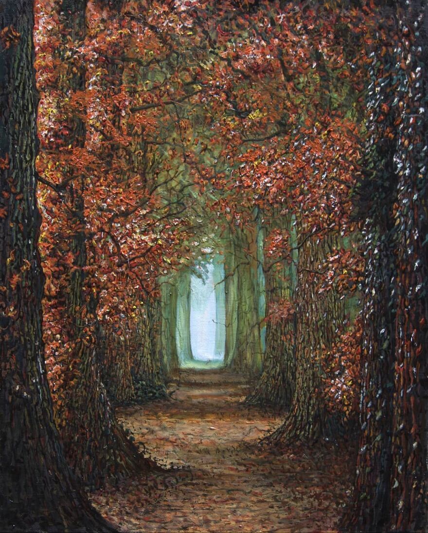 I'm A Painter From Serbia Who Specializes In Magical Realism