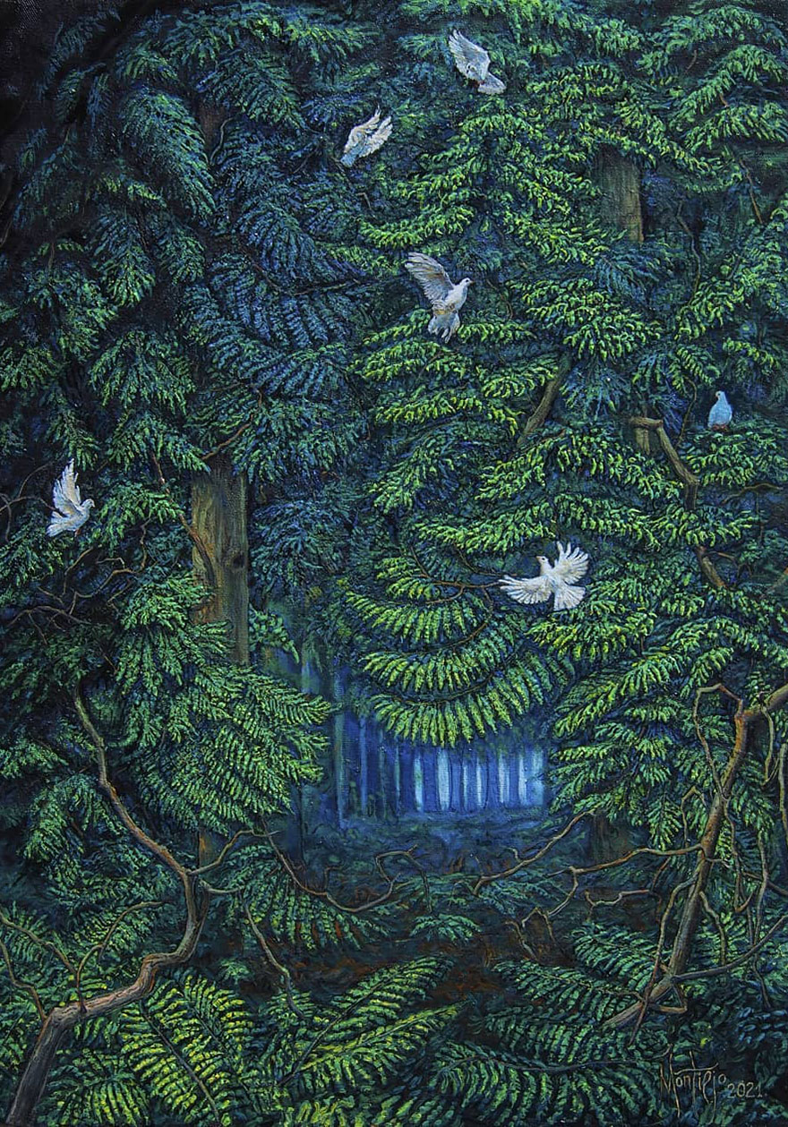 I'm A Painter From Serbia Who Specializes In Magical Realism