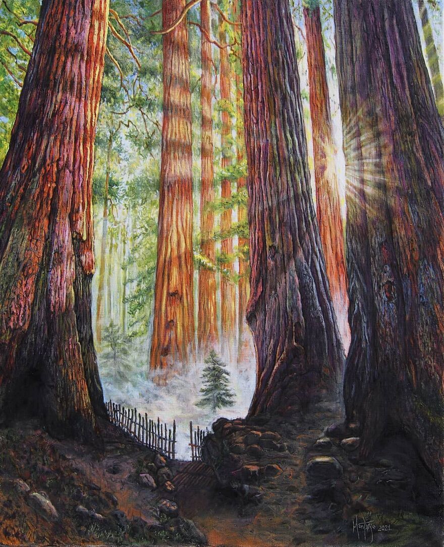 I'm A Painter From Serbia Who Specializes In Magical Realism