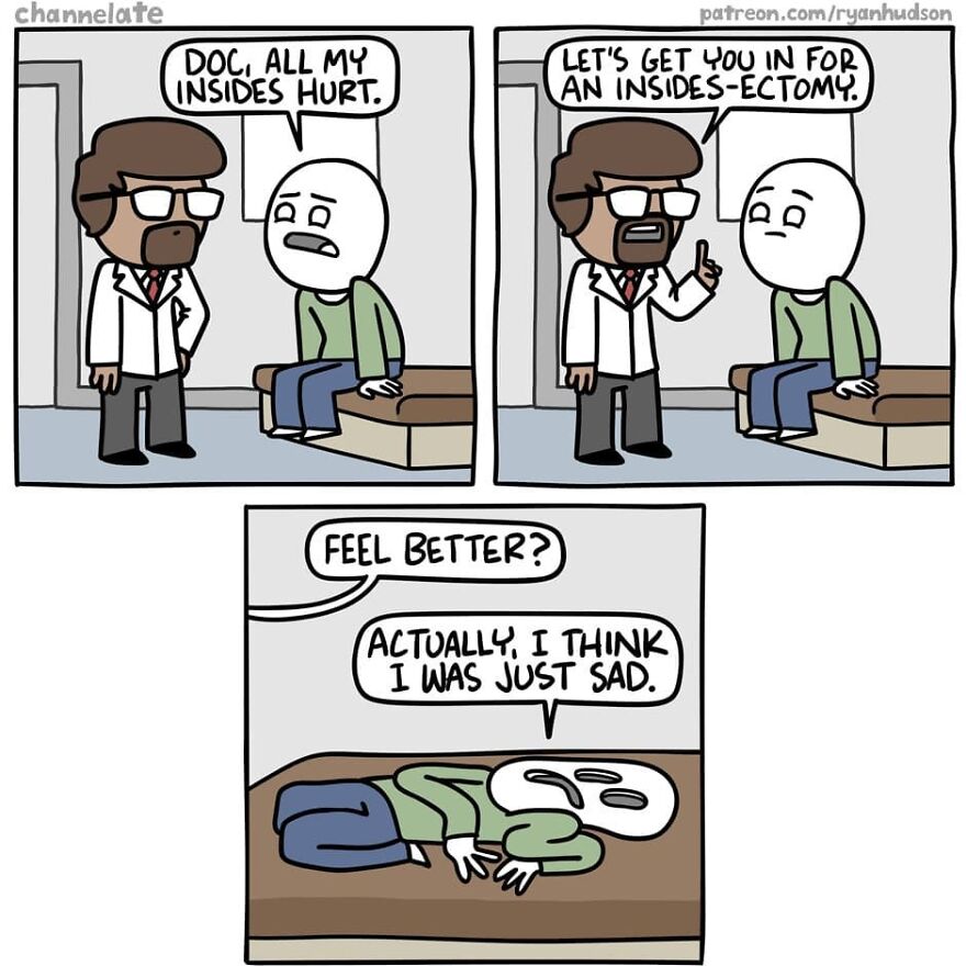 43 Hilarious New Ryan Hudson Comics That Draw The Secret And Dark Side Of Things