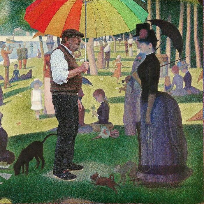 Georges Seurat, Óleo sobre lienzo, 1884-1886