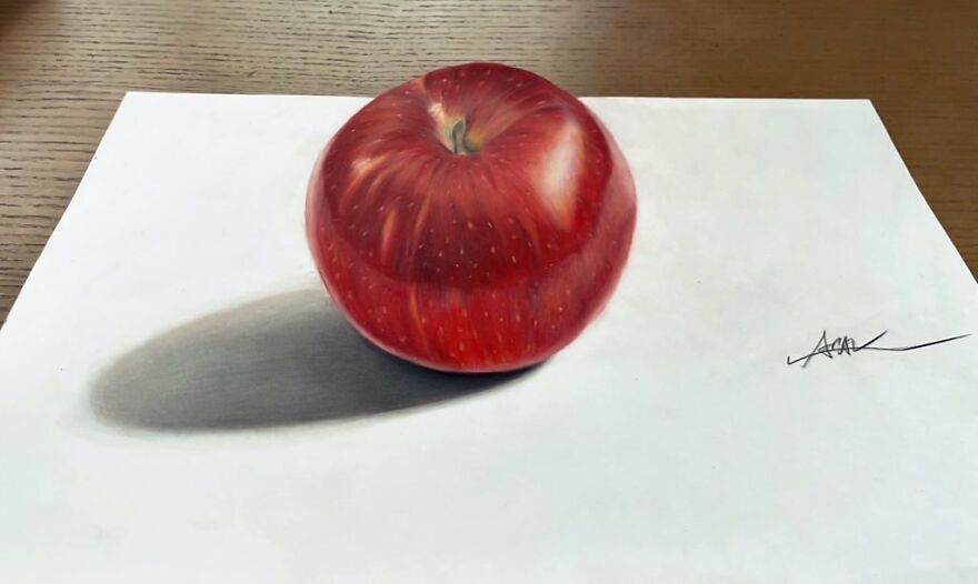 Japanese Artist Impresses With His 3D Drawings Using Only Colored Pencils (34 Pics)