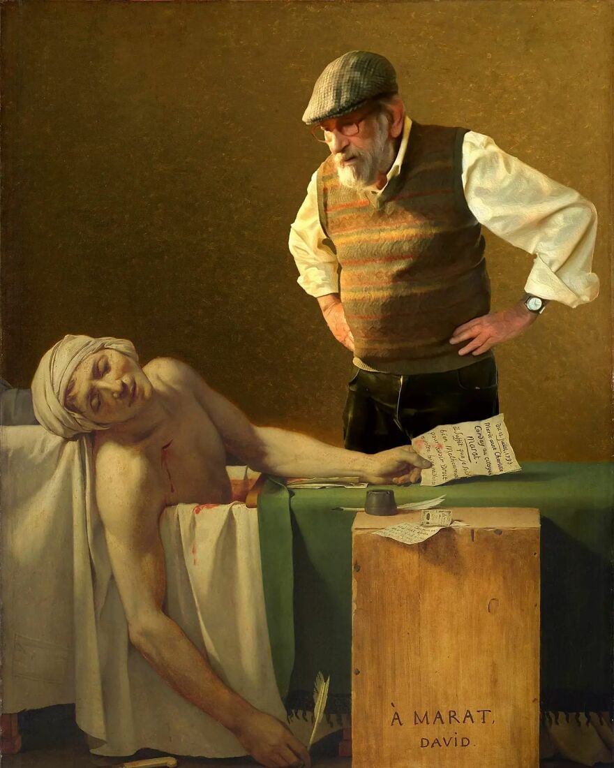 Jacques-Louis David, Oil On Canvas, 1793