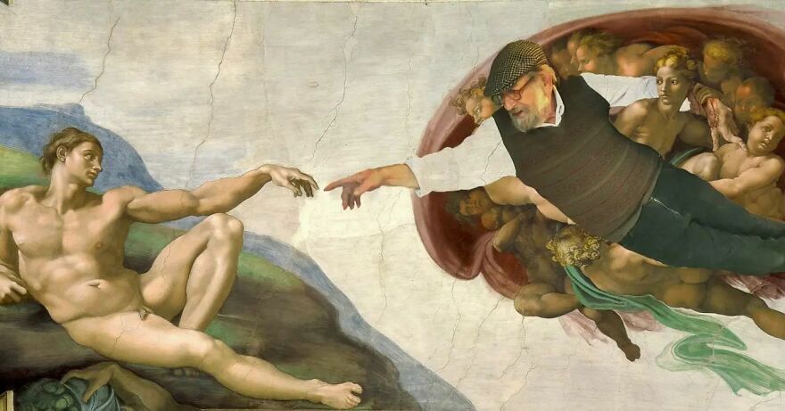 Michaelangelo, Fresco, 1512