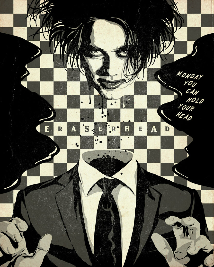 Robert Smith From The Cure In David Lynch's Eraserhead (1977)