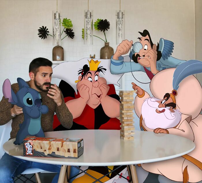 Elementary School Teacher Photoshops Classic Disney Characters Into His Life And The Result Is Captivating (29 New Pics)
