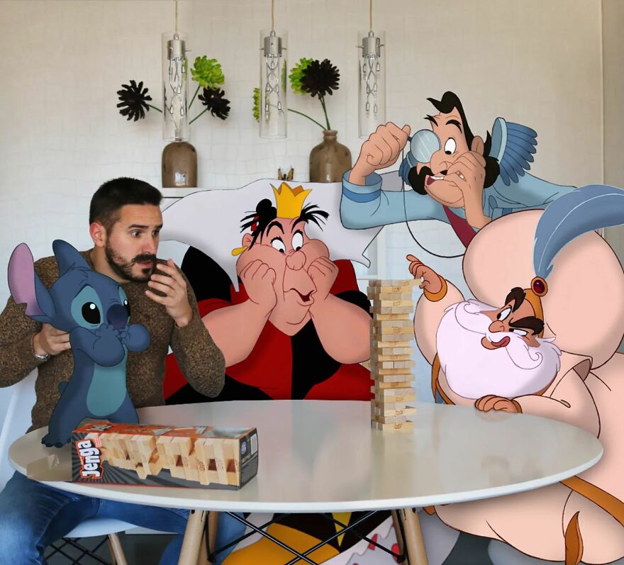 Artist Continues To Recreate Everyday Situations With Disney Characters And The Result Is Incredible (30 New Pics)