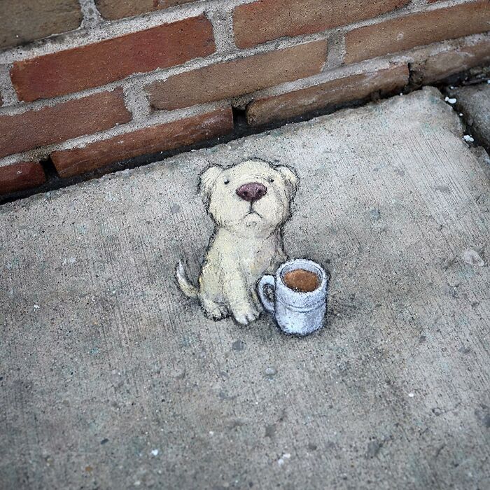 This Artist Continues To Brighten Up The Streets Of His City With His Adorable Chalk Art (130 New Pics)