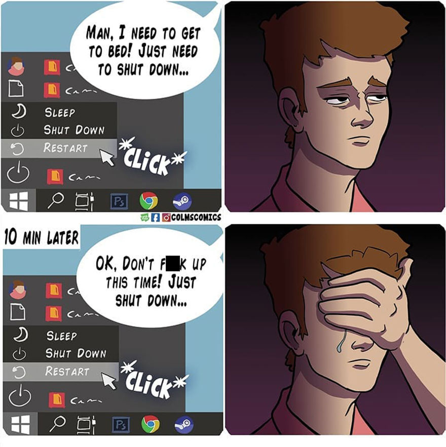 Have Fun With The Crazy And Funny Comics From Colmscomics