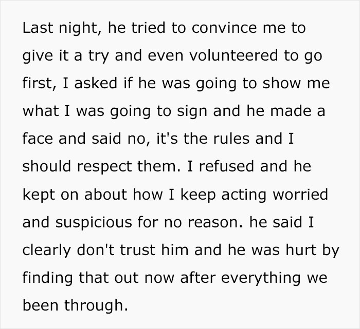 Husband Asks Wife To Sign Papers While Blindfolded, She Gets Suspicious When He Refuses To Show The Papers