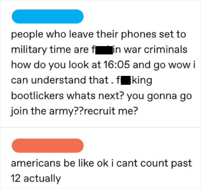 For Me It Feels Weird To See 6:00 Instead Of 18:00