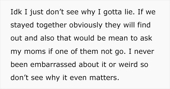 Girlfriend Asks Boyfriend To Show Up At Dinner Hosted By Her Parents With Only One Of His Moms, Guy&rsquo;s Having None Of It And Breaks Up With Her