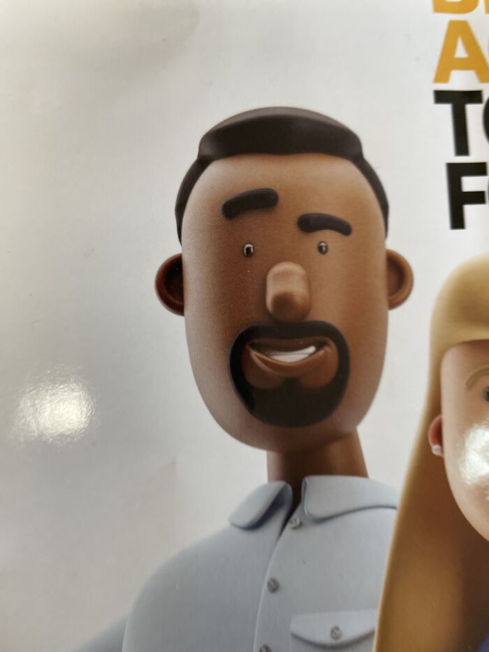 Cartoon Guy Giving Me The Look