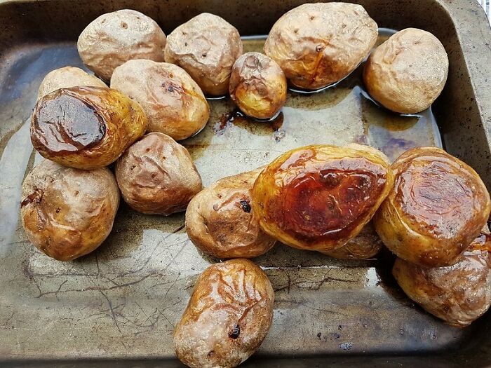 Cocer patatas en el microondas