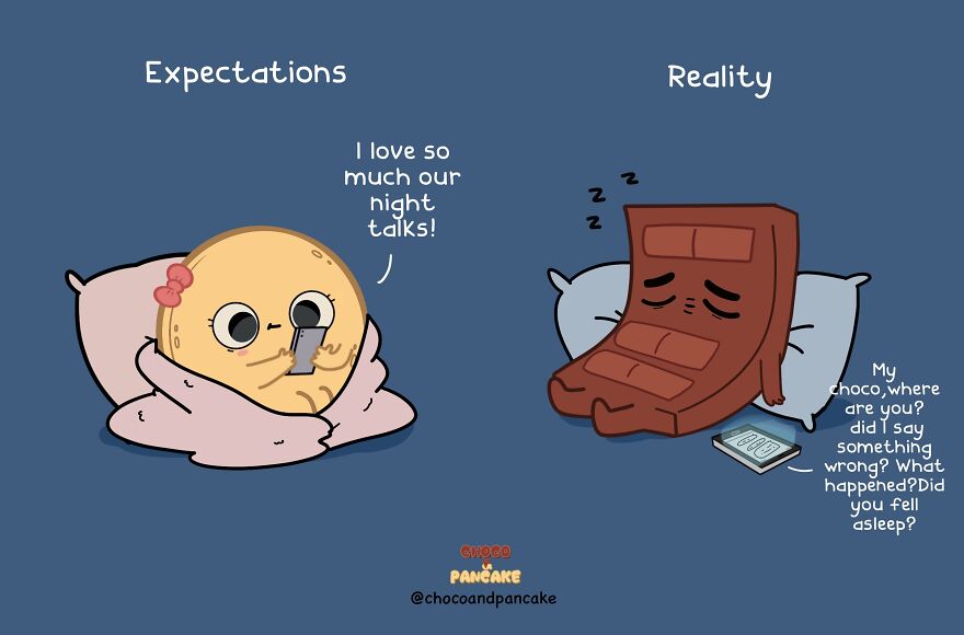 I Created 11 Illustrations About Long Distance Relationship That You Will Probably Relate