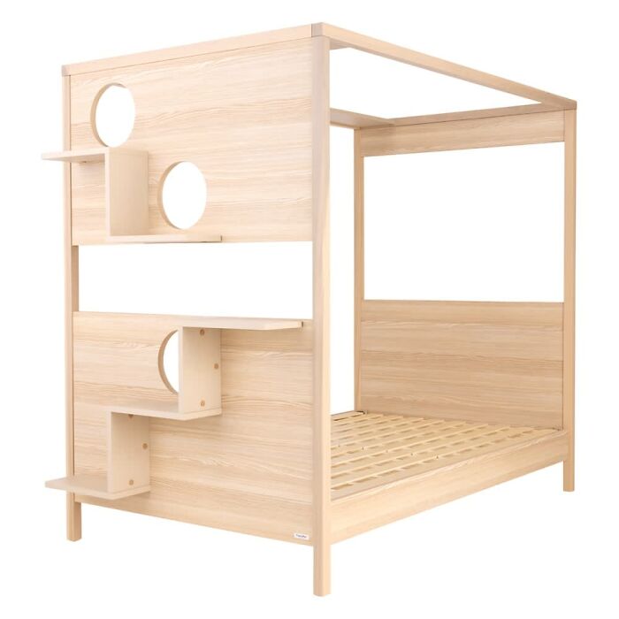 Unusual Furniture: This Interior Company Combined A Bed With A Cat Tower