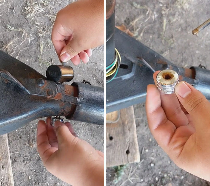 Bought A Trailer Lock And Been Using It For A Year Or Two And Just Realized It Is Useless