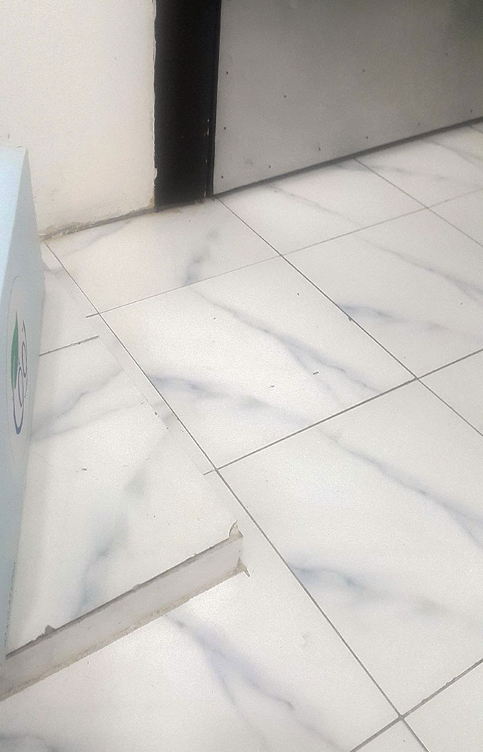 Today My Mom Hit Her Toe With This And Was Bleeding. I Hate This Kitchen So Much