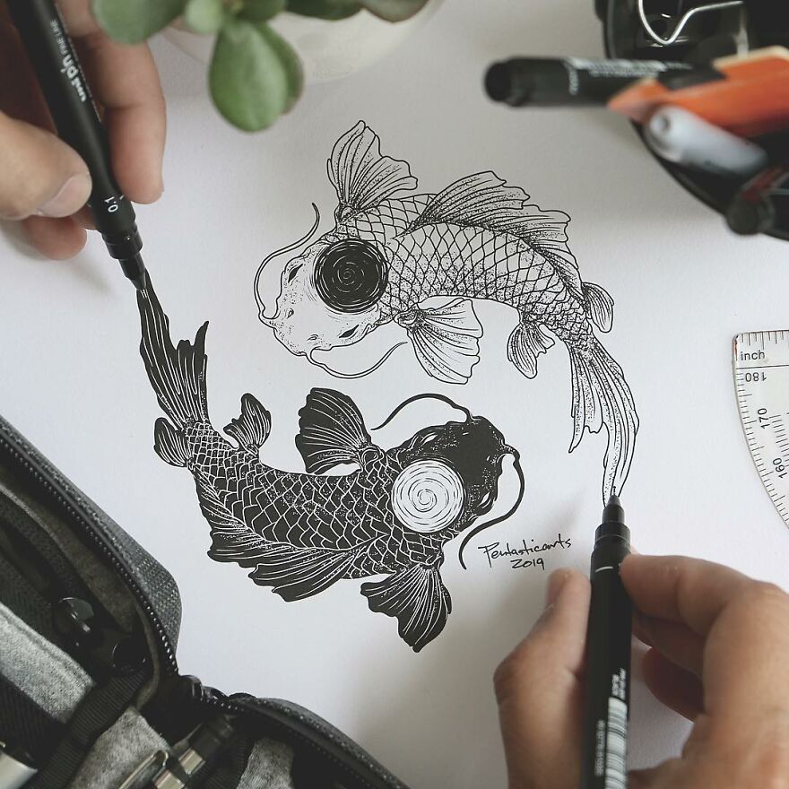 I Draw Surreal Illustrations That Have A Hidden Meaning If You Look Closely (43 Pics)