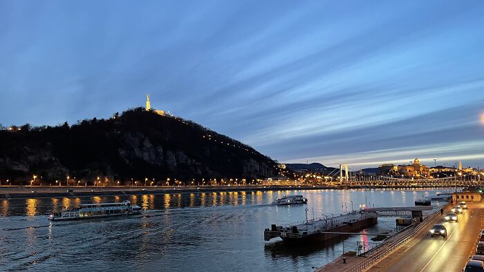 Sunset In Budapest