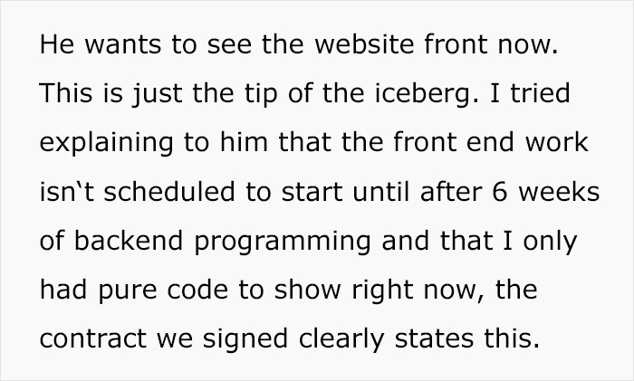 IT Freelancer Secures His Project With A &lsquo;Delete&rsquo; Function In Case The Client Tries To Pull Any Stunts, He Does Exactly That And Ends Up With No Project