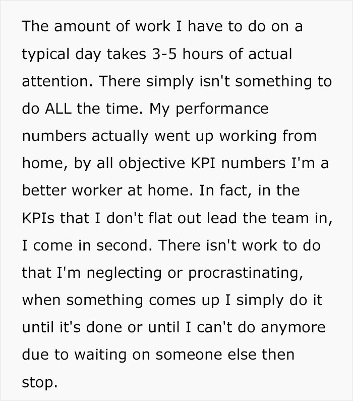 Boss Says "You Can't Continue Working From Home Because You Go Idle In Chat Too Often", Employee Maliciously Complies