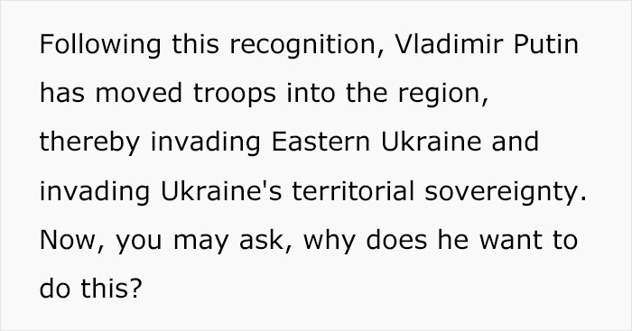 A TikTok Video Explaining Why Russia Is Currently Invading Ukraine Goes Viral With Over 400K Views